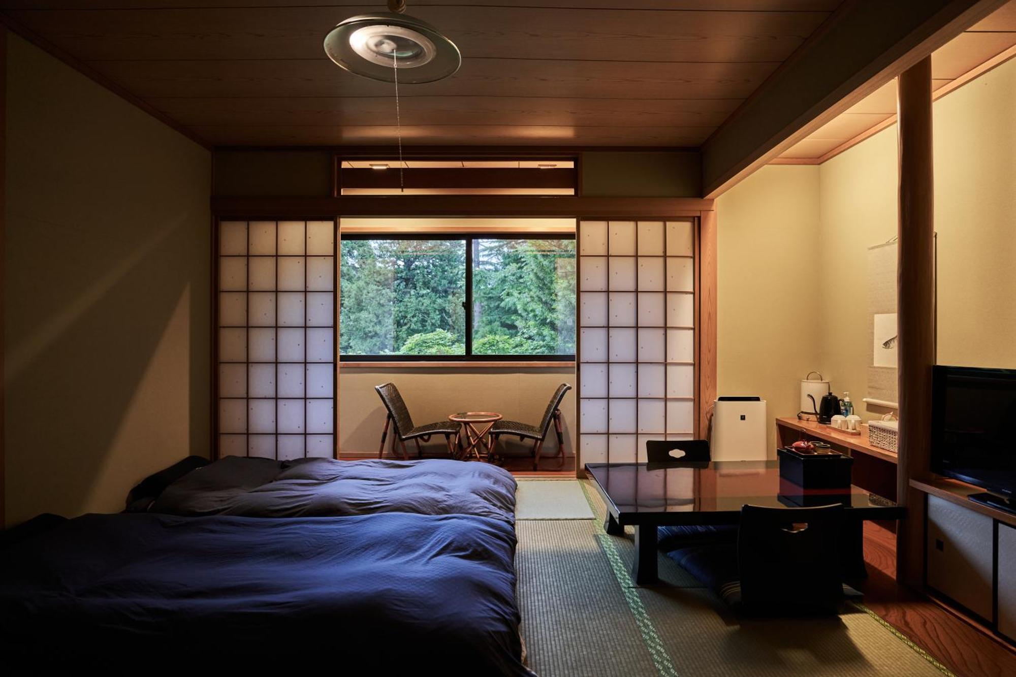 האקונה Ajisai Onsen Ryokan - Award Winning Private Open Air Onsen מראה חיצוני תמונה