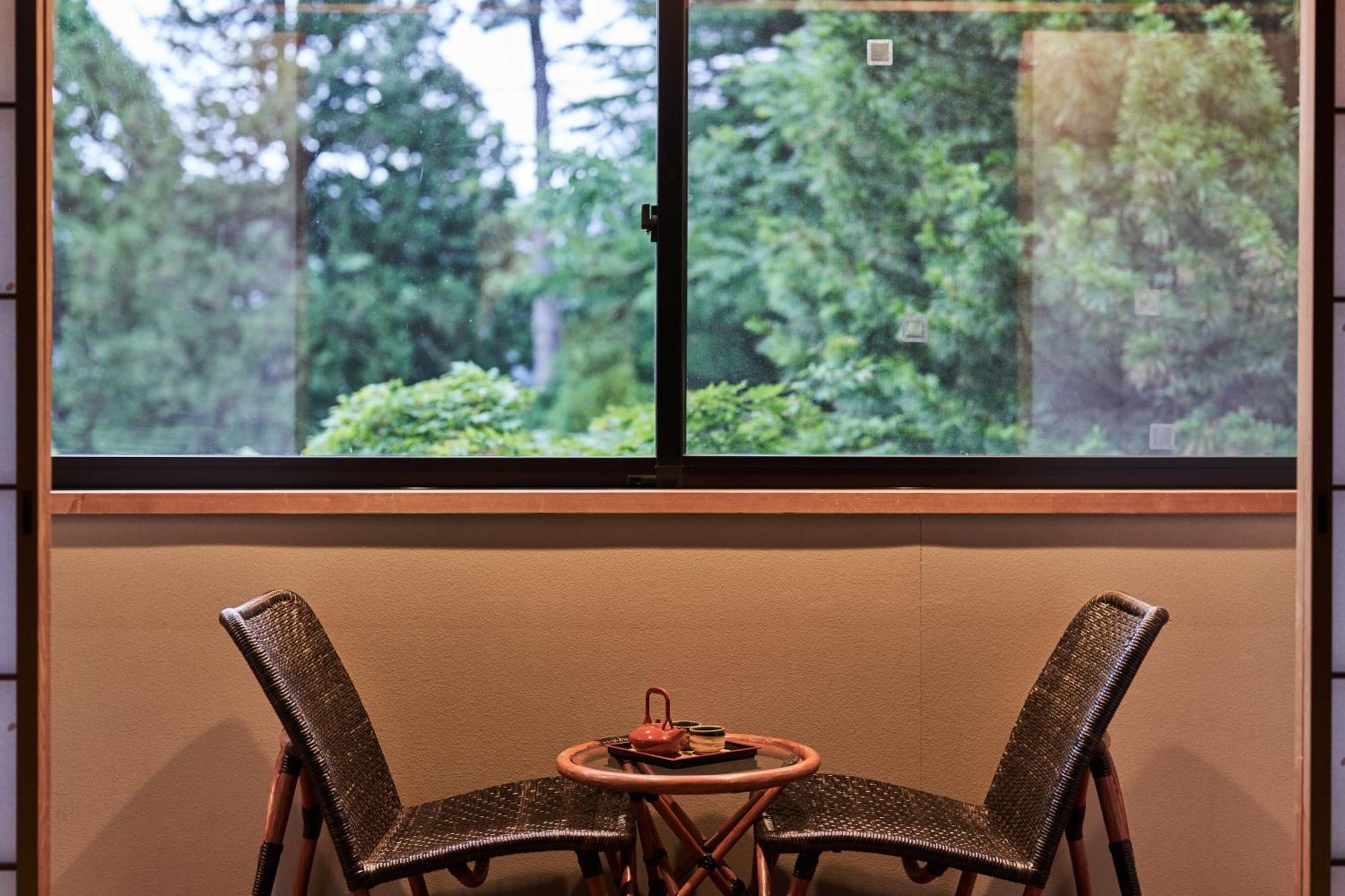 האקונה Ajisai Onsen Ryokan - Award Winning Private Open Air Onsen מראה חיצוני תמונה