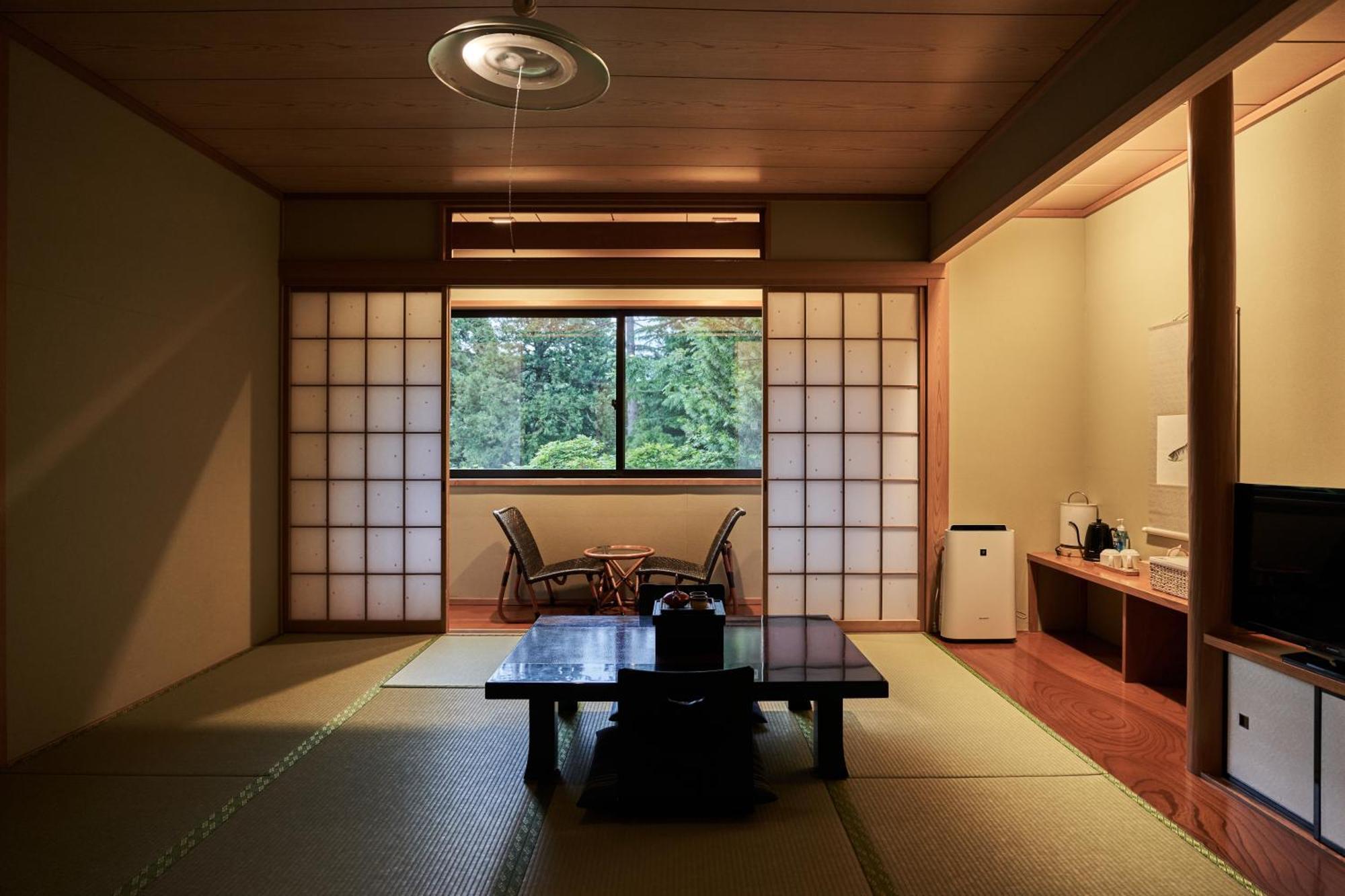 האקונה Ajisai Onsen Ryokan - Award Winning Private Open Air Onsen מראה חיצוני תמונה