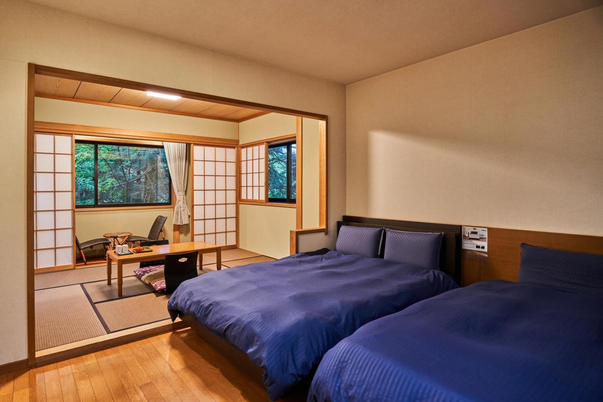 האקונה Ajisai Onsen Ryokan - Award Winning Private Open Air Onsen מראה חיצוני תמונה