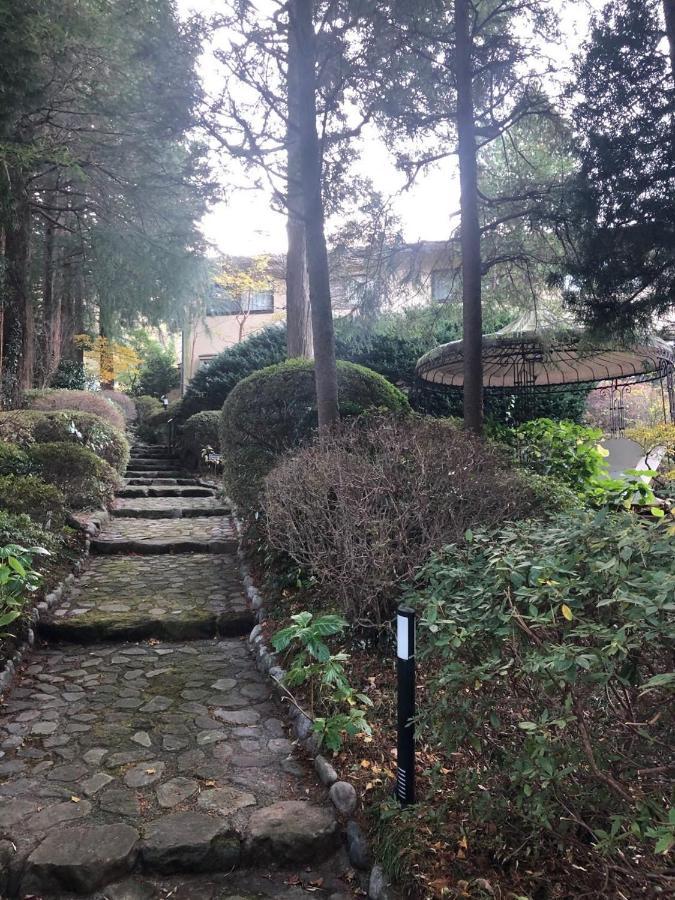 האקונה Ajisai Onsen Ryokan - Award Winning Private Open Air Onsen מראה חיצוני תמונה